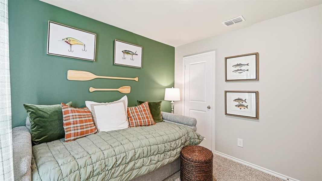 Furnished interior view inside a new home in Hickory Grove, Krum (Image 27).