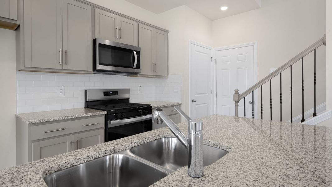 Furnished interior view inside a new home in Brightwood Farm, Whitsett (Image 3).