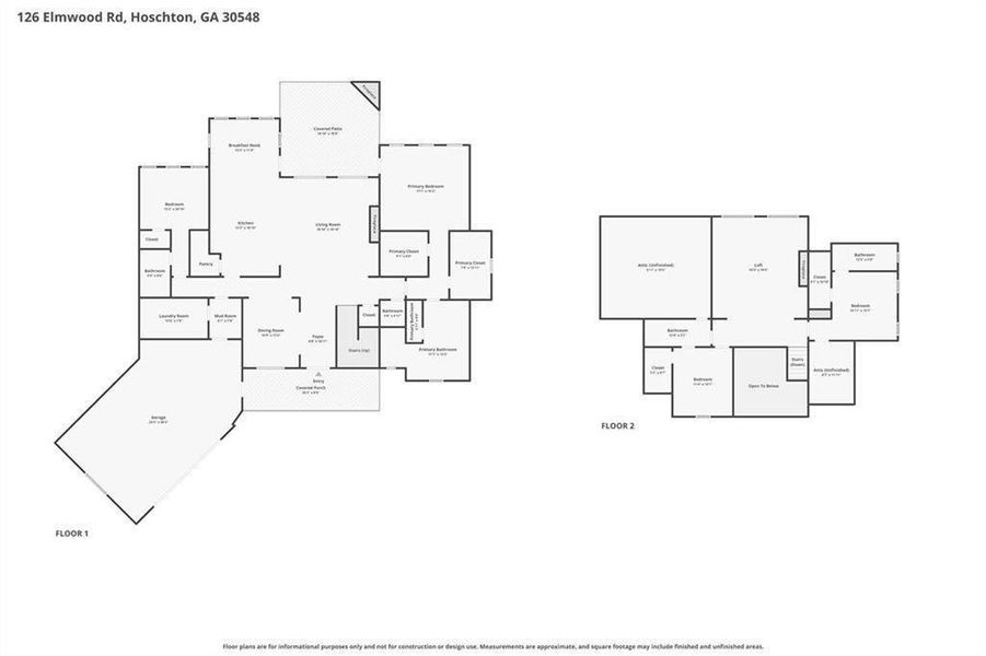 2D floor plan layout of this home in , Hoschton, GA (Image 5). 2D floor plan layout of this home in , Hoschton, GA (Image 5).