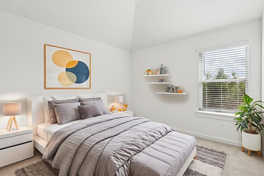 Photo is not of the actual home, but is an inspirational photo of builder’s model home and may depict options, furnishings, and/or decorator features that are not included