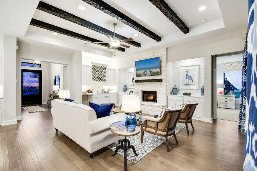 Representative furnished interior of a home built from the Catalina by Giddens Homes in Clearwater Ranch, Liberty Hill (Image 85). Representative furnished interior of a home built from the Catalina by Giddens Homes in Clearwater Ranch, Liberty Hill (Image 85).