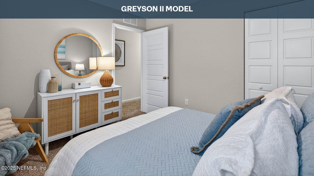 Furnished interior view inside a new home in Hansen Creek, Jacksonville (Image 13).