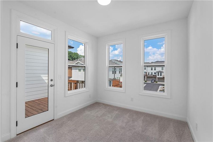 Spacious, unfurnished interior of a new home in Waterhaven, Cumming (Image 24).