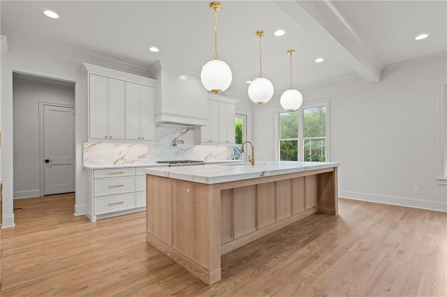 Furnished interior view inside a new home in , Buford (Image 14).