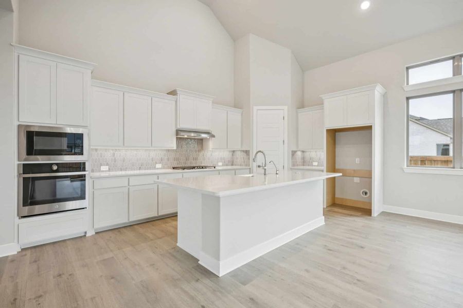 Furnished interior view inside a new home in The Grove Frisco, Frisco (Image 5). Furnished interior view inside a new home in The Grove Frisco, Frisco (Image 5).