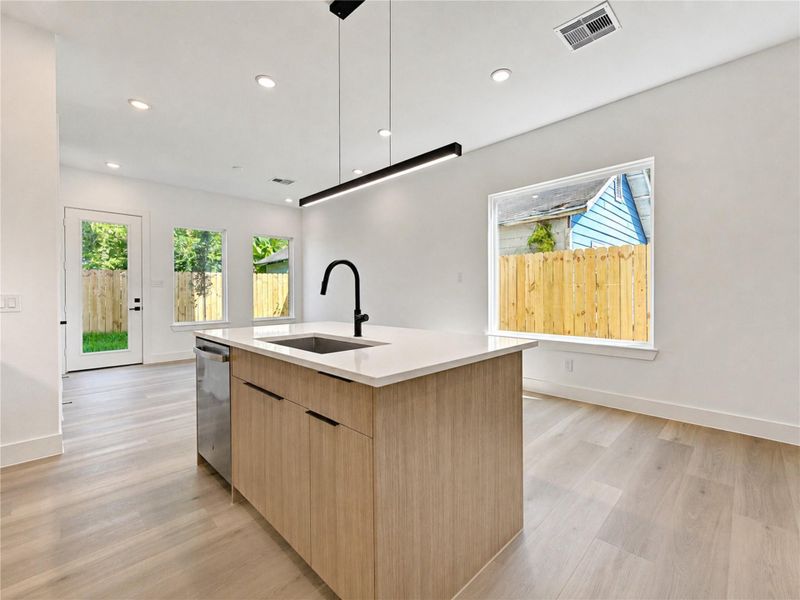Furnished interior view inside a new home in , Houston (Image 12).