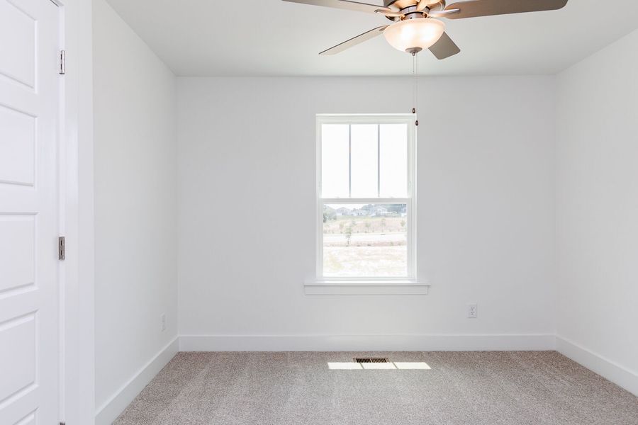 Spacious, unfurnished interior of a new home in Vaughan Farms, Angier (Image 24). Spacious, unfurnished interior of a new home in Vaughan Farms, Angier (Image 24).