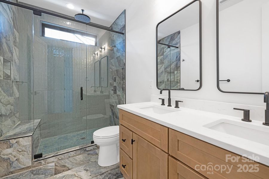 Furnished interior view inside a new home in , Charlotte (Image 11).