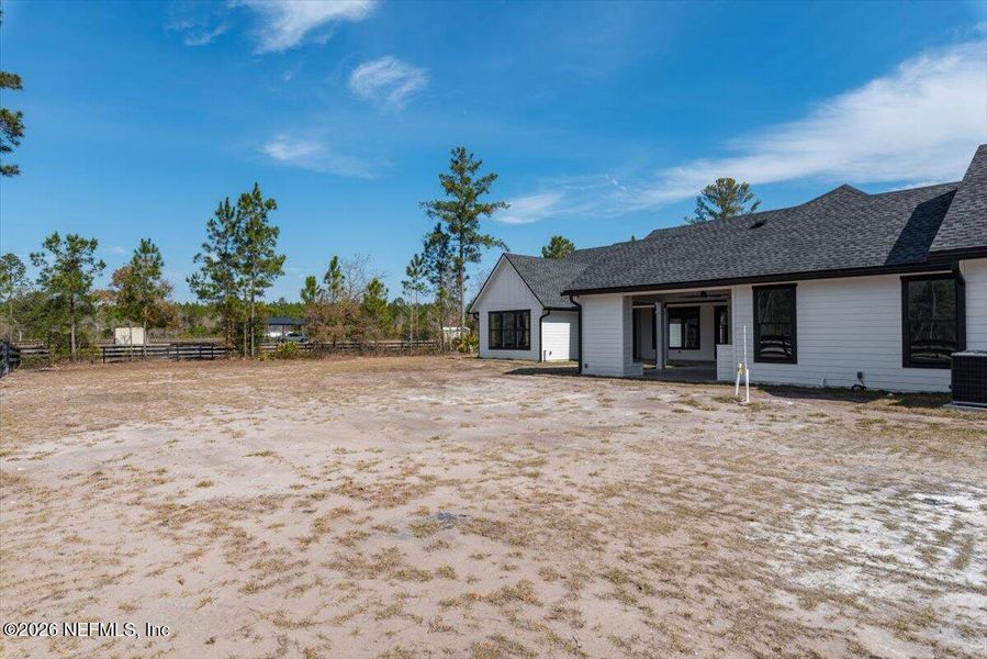 Exterior details and patio area of a home in , Callahan (Image 4). Exterior details and patio area of a home in , Callahan (Image 4).