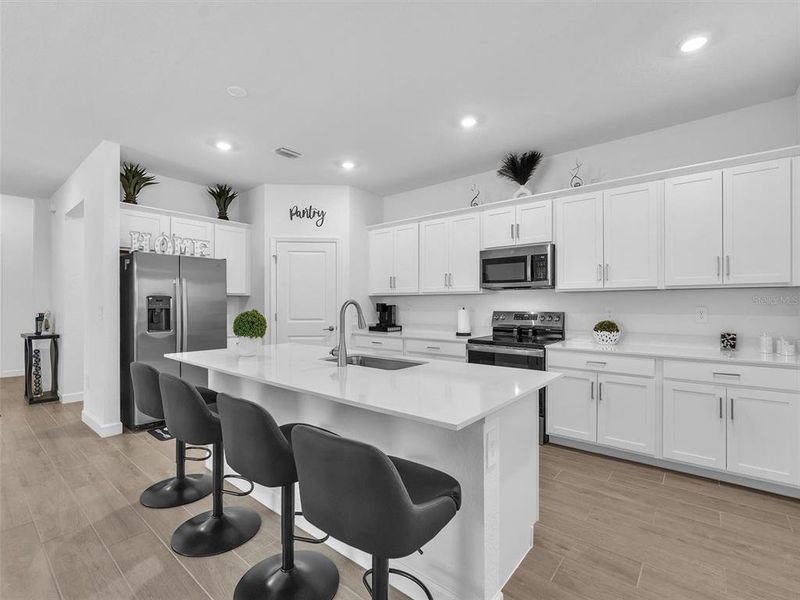 Furnished interior view inside a new home in , Port Charlotte (Image 9).