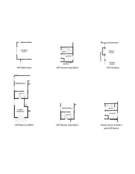 2D floor plan layout of this home in Aberdeen, Hoschton, GA (Image 4).