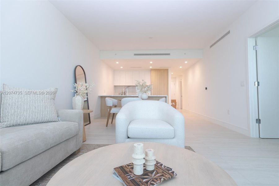 Furnished interior view inside a new home in , North Miami (Image 18).