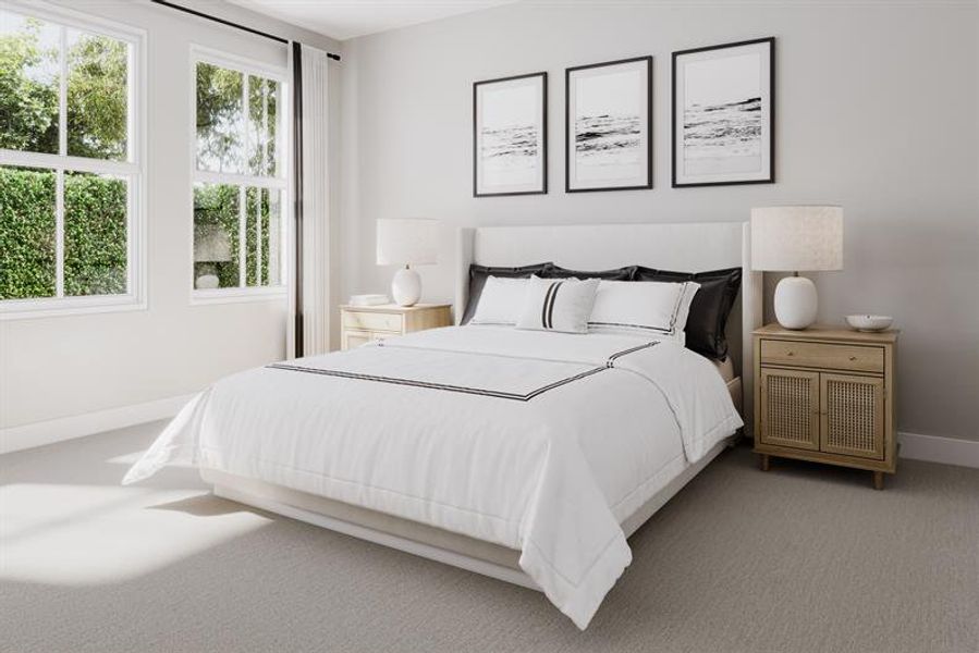 Representative furnished interior of a home built from the Serena by Ryan Homes in Lake Mattie Preserve Estates, Auburndale (Image 6). Representative furnished interior of a home built from the Serena by Ryan Homes in Lake Mattie Preserve Estates, Auburndale (Image 6).