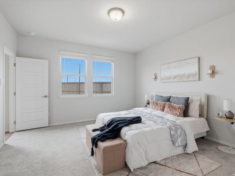 Furnished interior view inside a new home in Agave, San Antonio (Image 16).