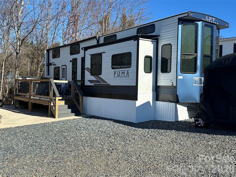 Exterior details and patio area of a home in , New London (Image 27).