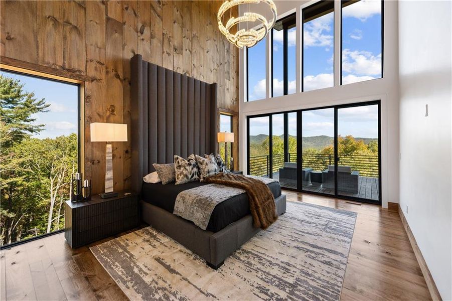 Furnished interior view inside a new home in , Blue Ridge (Image 53). Furnished interior view inside a new home in , Blue Ridge (Image 53).