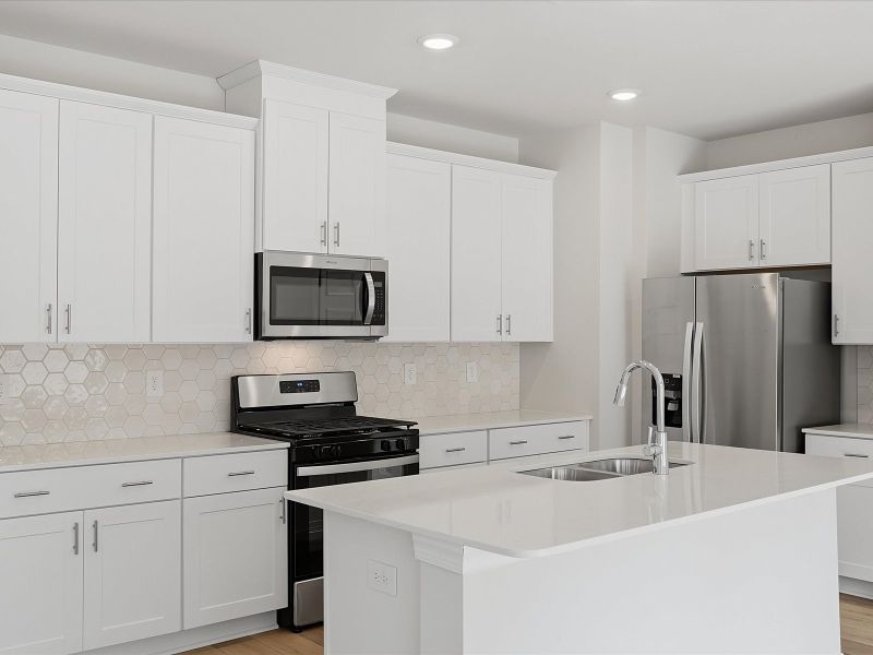 Furnished interior view inside a new home in Brayfield Manor - Heritage Collection, Wellford (Image 5).