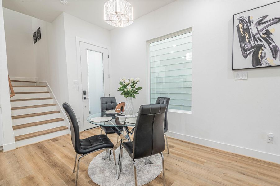 Furnished interior view inside a new home in , Houston (Image 30). Furnished interior view inside a new home in , Houston (Image 30).