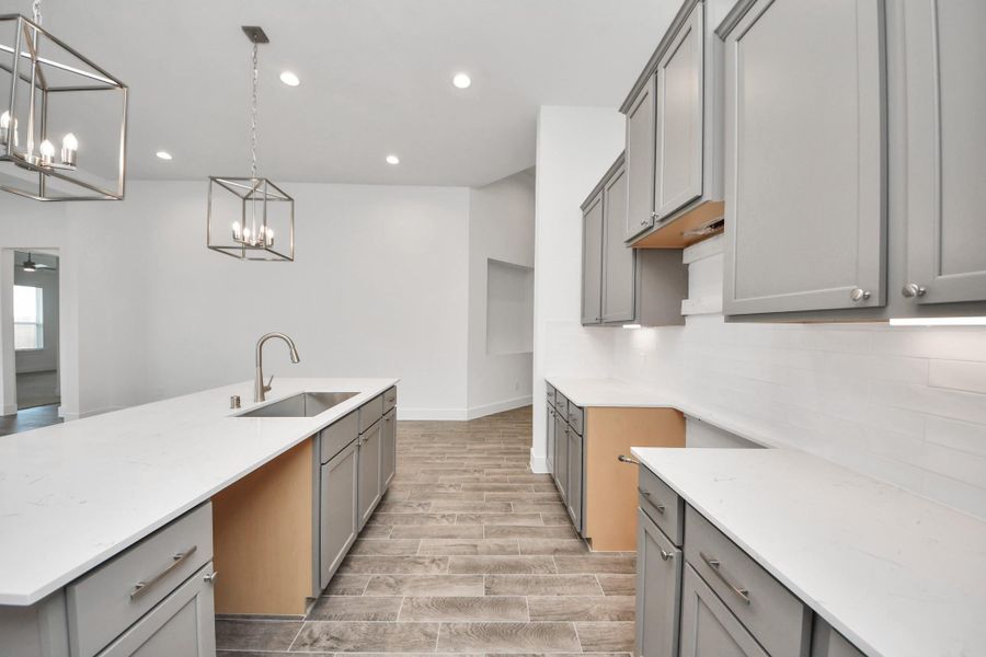 This generously spacious kitchen is a dream realized!