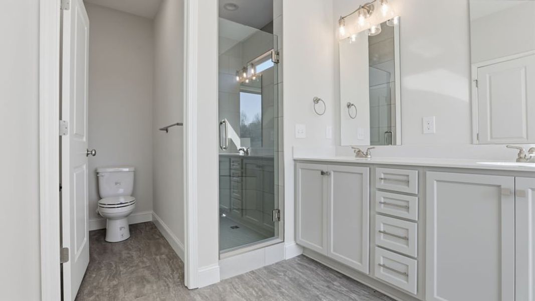 Furnished interior view inside a new home in Arrowood Acres, Enoree (Image 10). Furnished interior view inside a new home in Arrowood Acres, Enoree (Image 10).