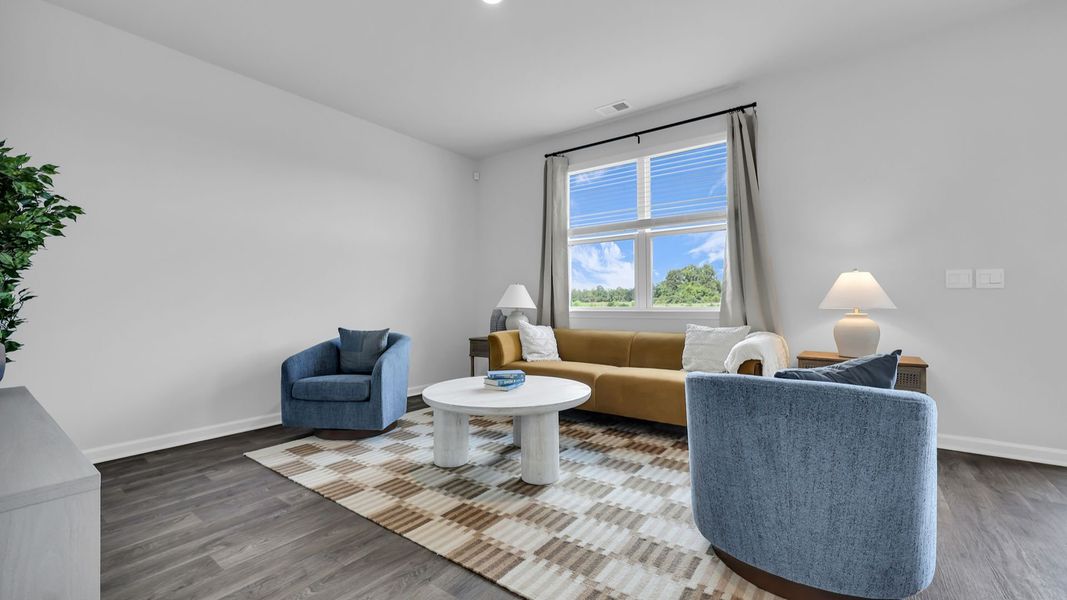 Representative furnished interior of a home built from the BELHAVEN by D.R. Horton in The Ranch, Holly Hill (Image 12). Representative furnished interior of a home built from the BELHAVEN by D.R. Horton in The Ranch, Holly Hill (Image 12).