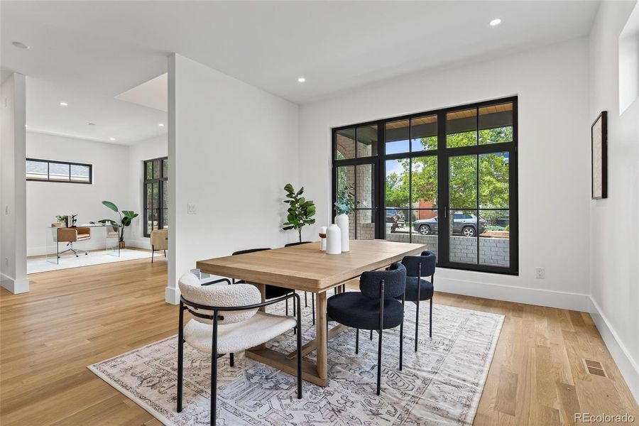 Furnished interior view inside a new home in , Denver (Image 8).