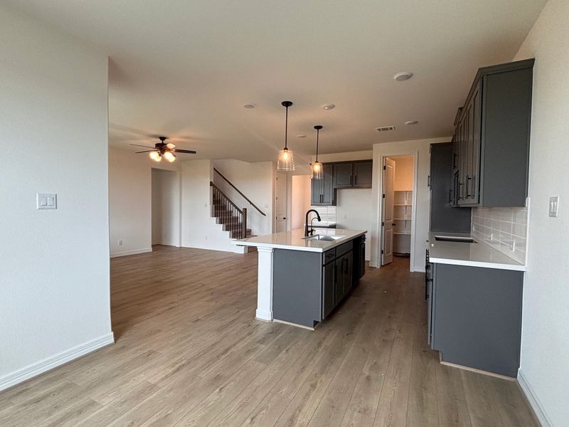 Furnished interior view inside a new home in Ashland, Angleton (Image 3).