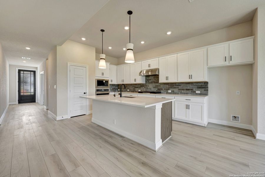 Furnished interior view inside a new home in The Crossvine 55’, Schertz (Image 8).