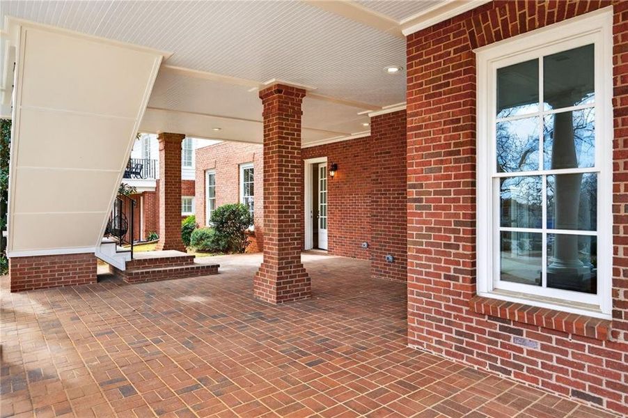 Exterior details and patio area of a home in , Smyrna (Image 29).