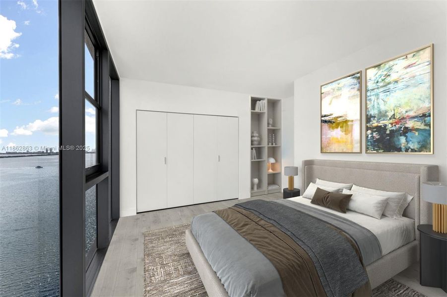 Furnished interior view inside a new home in Aria Reserve, Miami (Image 5).