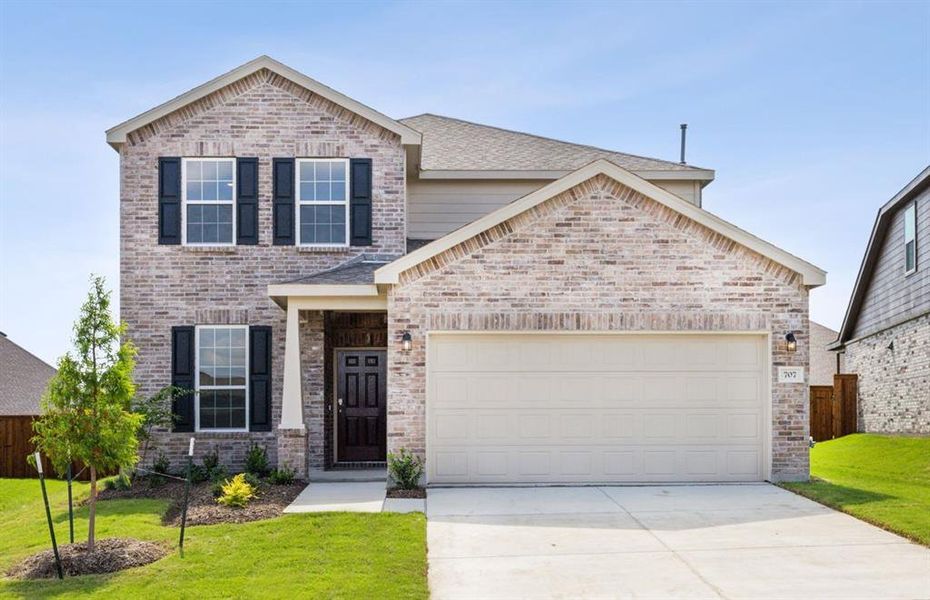 NEW CONSTRUCTION: Beautiful two-story home available at whitewing Trails in Princeton.