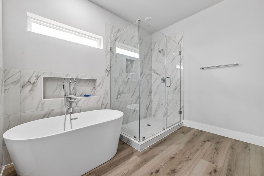 Furnished interior view inside a new home in Metro Village, Houston (Image 29).