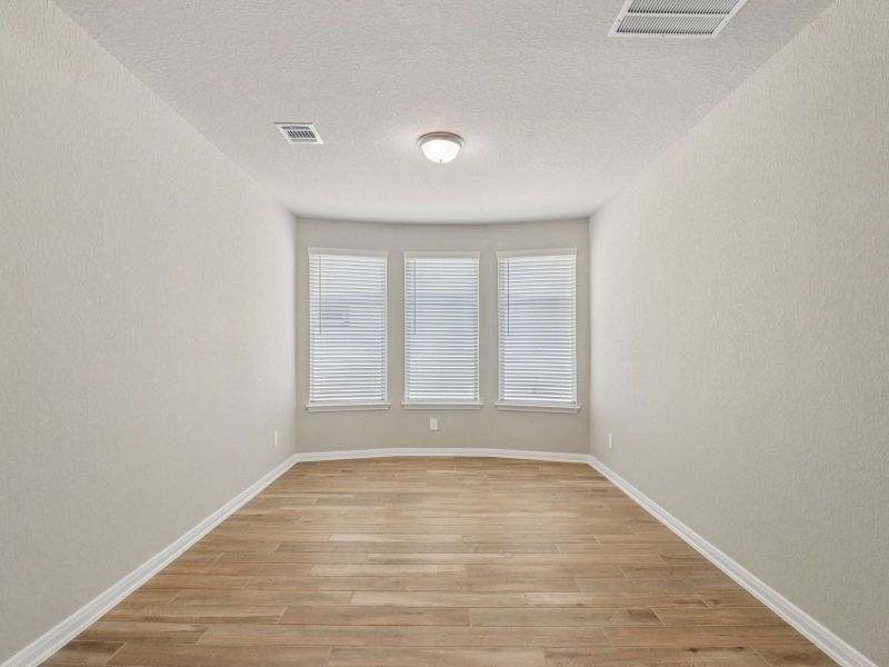 Spacious, unfurnished interior of a new home in Arcadia Ridge - Premier Series, San Antonio (Image 13). Spacious, unfurnished interior of a new home in Arcadia Ridge - Premier Series, San Antonio (Image 13).