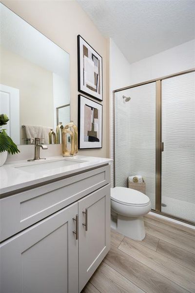 Furnished interior view inside a new home in Pasadena Woods, Wesley Chapel (Image 22).