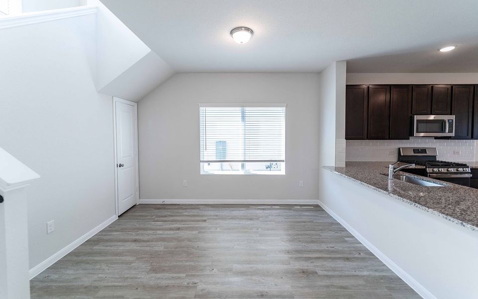 Spacious, unfurnished interior of a new home in Paramount, Kyle (Image 9). Spacious, unfurnished interior of a new home in Paramount, Kyle (Image 9).