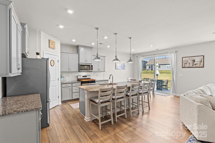Furnished interior view inside a new home in Waxhaw Landing, Monroe (Image 29).