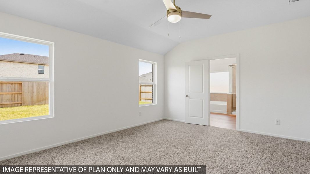 Representative unfurnished interior of a home built from the Lakeway by D.R. Horton in Cypress Green, Hockley (Image 17).