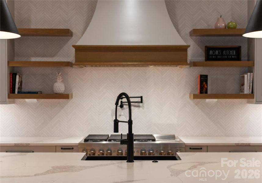 Close-up of interior finishes inside a home in , Charlotte (Image 20).