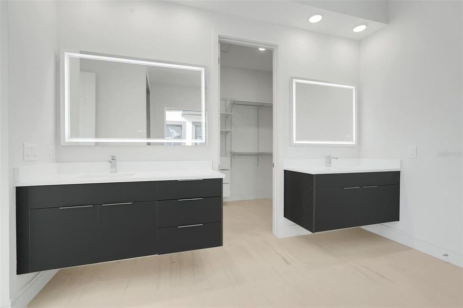 Furnished interior view inside a new home in Hampton Green at Providence, Davenport (Image 14).