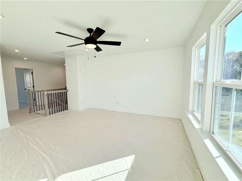 Spacious, unfurnished interior of a new home in Berkeley Mill, Cumming (Image 12). Spacious, unfurnished interior of a new home in Berkeley Mill, Cumming (Image 12).