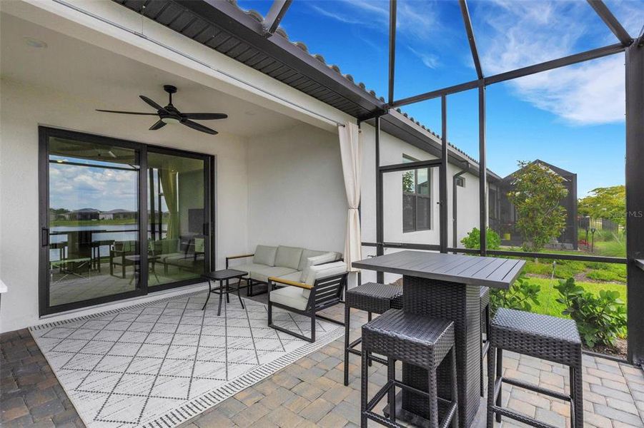 Exterior details and patio area of a home in , Nokomis (Image 32).