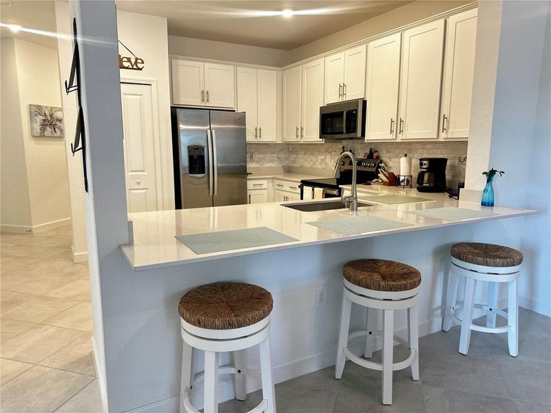 Furnished interior view inside a new home in , Englewood (Image 7).