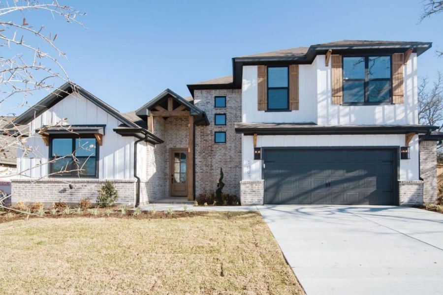 Representative exterior photo of a completed home built from the The Landry by Reece Homes in Greenbrier, Bryan, TX (Image 2).