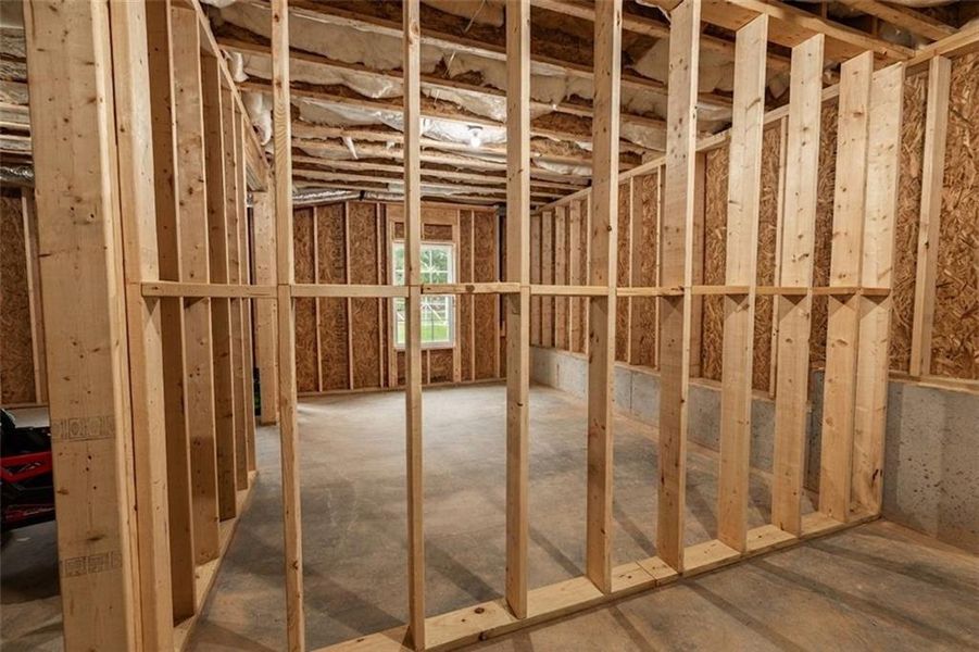 In-progress construction of a new home in , Snellville, GA (Image 27).