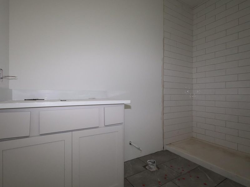 In-progress construction of a new home in Barksdale, Leander, TX (Image 16).