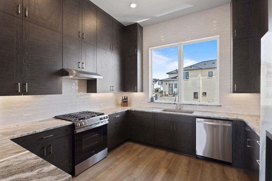 Furnished interior view inside a new home in , Austin (Image 7).