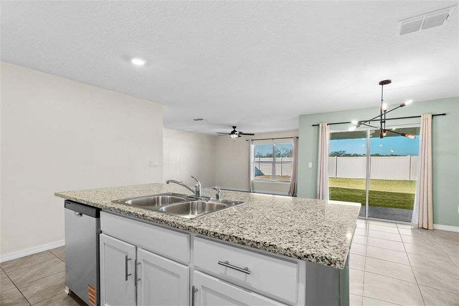 Furnished interior view inside a new home in Pine Creek, Spring Hill (Image 9).