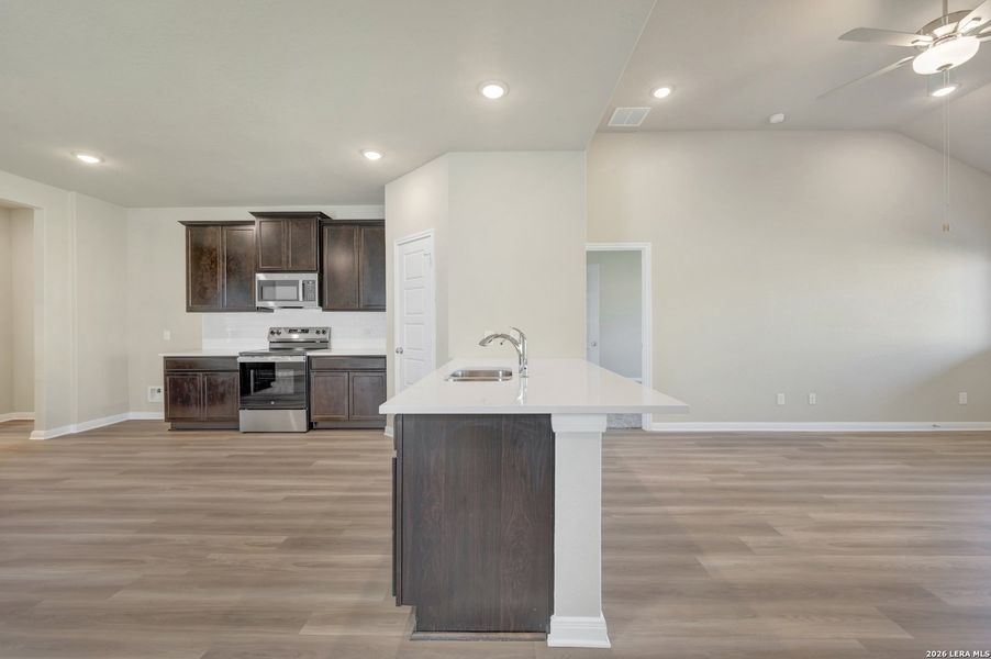 Furnished interior view inside a new home in Park Place, New Braunfels (Image 16).