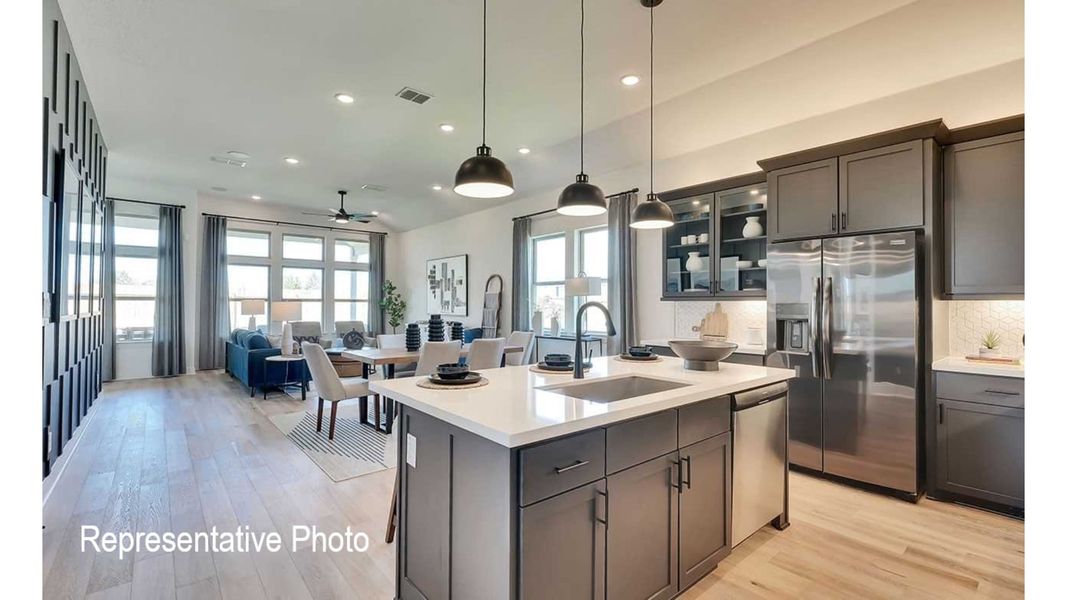 Furnished interior view inside a new home in Taylor Estates, Corinth (Image 11).