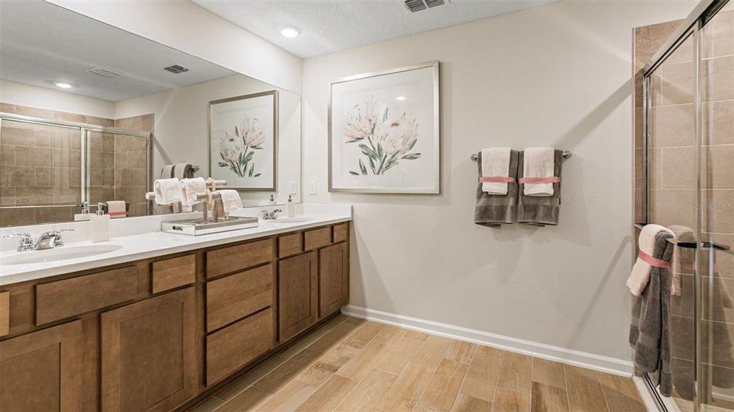 Furnished interior view inside a new home in Sawmill Branch Express, Palm Coast (Image 39).